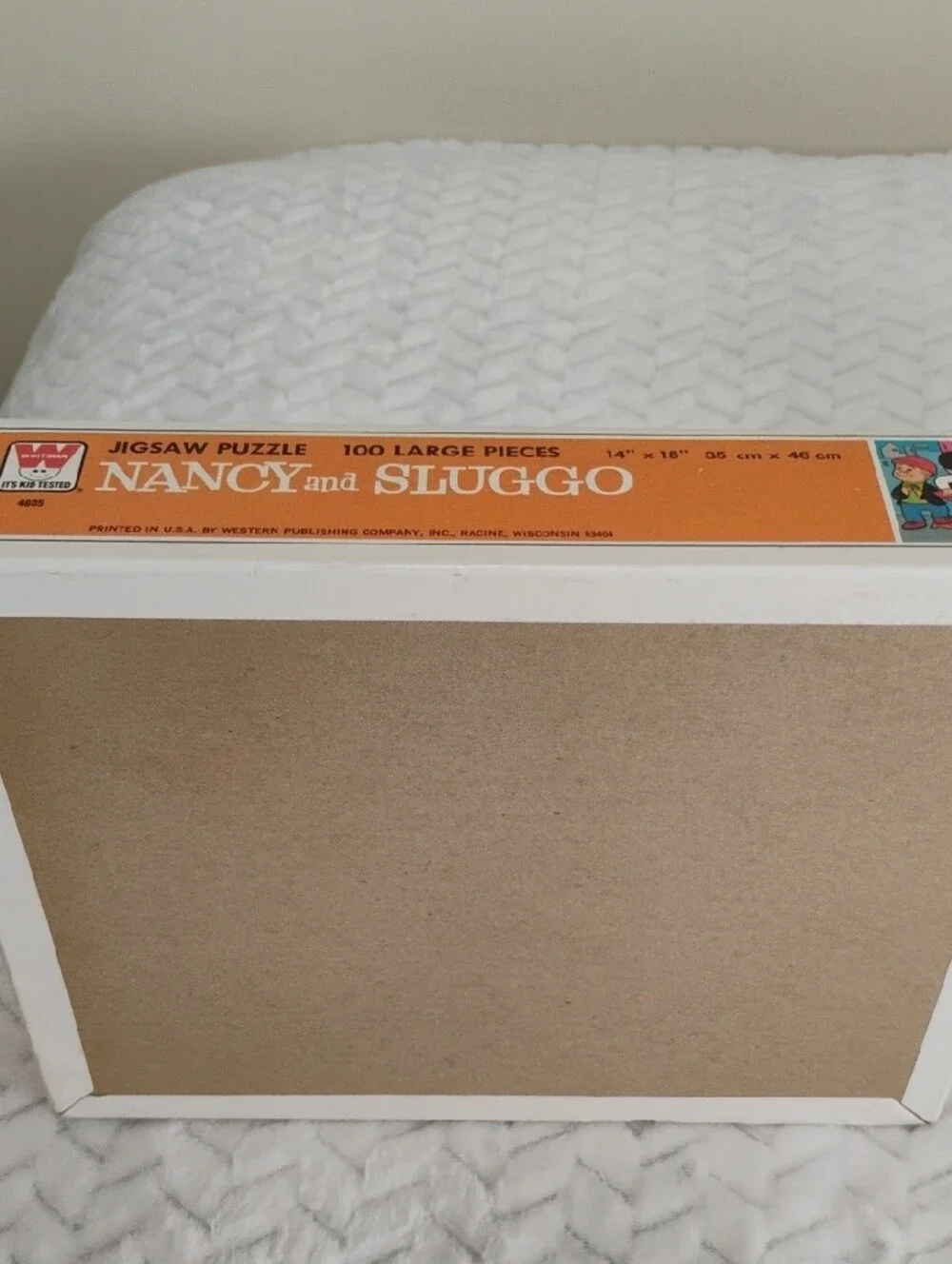 Vintage Never Opened 1975 Nancy and Sluggo Kids Puzzle